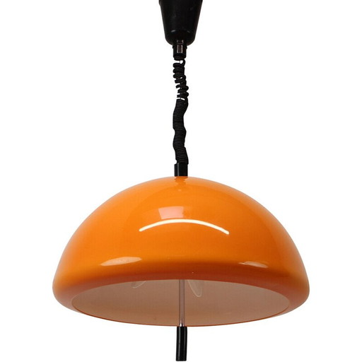 Vintage-Pendelleuchte von Harvey Guzzini für Meblo, Italien 1970