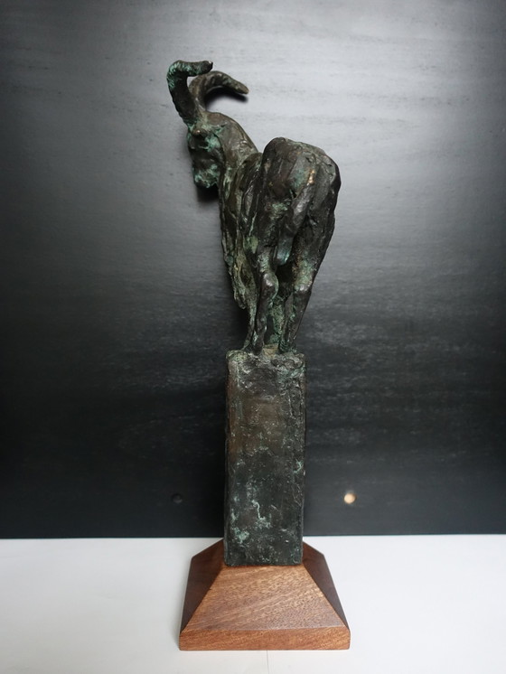 Image 1 of Karel Gomes Bronze Bergziege