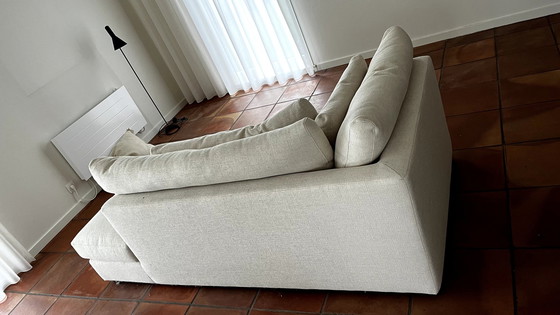 Image 1 of Stoff Beige Lounge Sitz Ibiza Stil, hohe Qualität