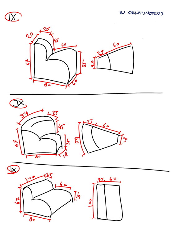 Image 1 of Artifort Mississippi Sofa von Pierre Paulin