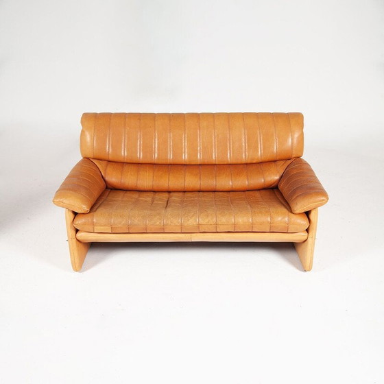 Image 1 of Vintage Ledersofa von De Sede, Schweiz 1970er Jahre