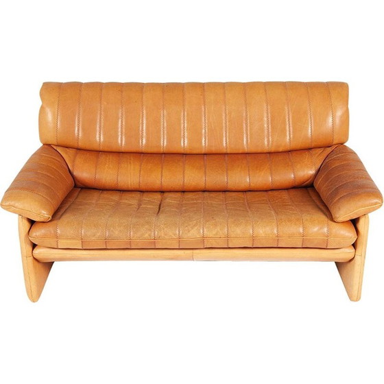 Image 1 of Vintage Ledersofa von De Sede, Schweiz 1970er Jahre