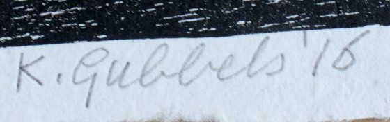 Image 1 of Klaas Gubbels - Holzschnitt