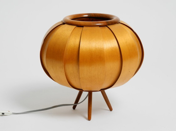 Image 1 of 1960er Jahre Tschechische Holzfurnier Stativlampe von Stanislav Kučera für Úluv