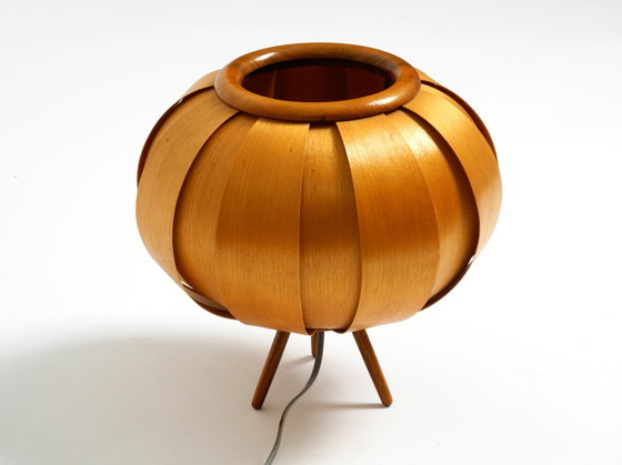 Image 1 of 1960er Jahre Tschechische Holzfurnier Stativlampe von Stanislav Kučera für Úluv