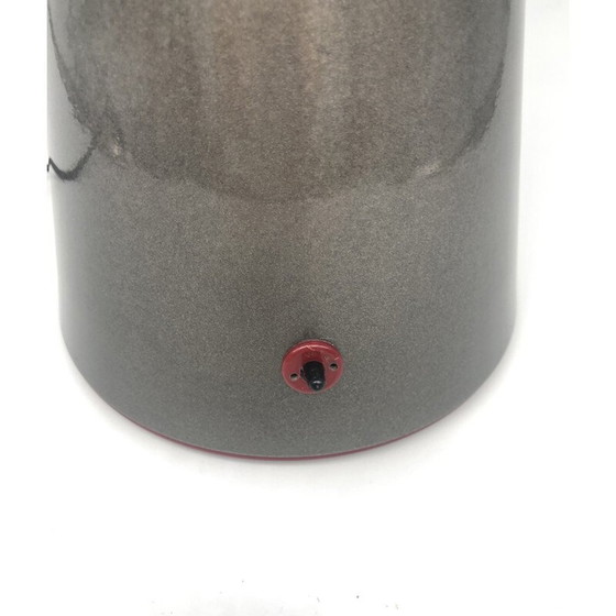 Image 1 of Vintage-Tischleuchte mit zylindrischem, abgestuftem Schirm 'Ziggurat' von Shigeaki Asahara für Stilnovo, 1980