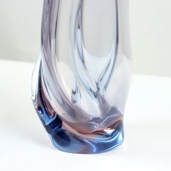 Image 1 of Alte Vase aus Muranoglas von Josef Hospodka, Tschechoslowakei 1960