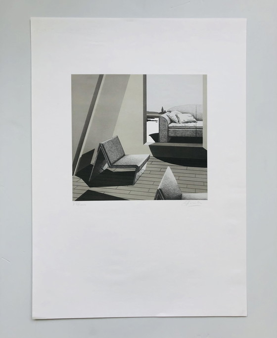 Image 1 of Artifort M-Stuhl - Siebdruck