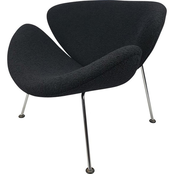 Image 1 of Orangefarbener Slice-Sessel von Pierre Paulin für Artifort, 1980er Jahre