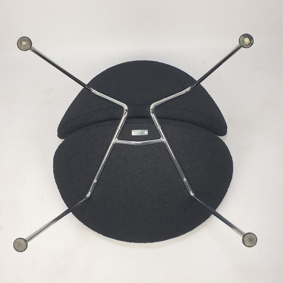 Image 1 of Orangefarbener Slice-Sessel von Pierre Paulin für Artifort, 1980er Jahre