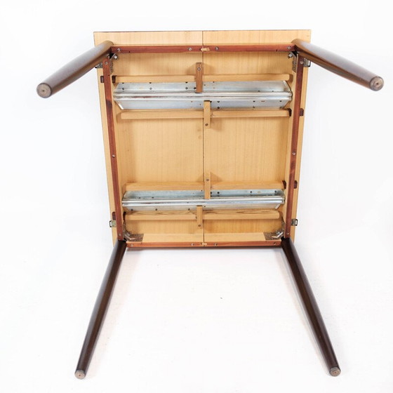 Image 1 of Vintage-Esstisch aus Palisanderholz mit Verlängerungsplatten von Arne Vodder, 1960er Jahre