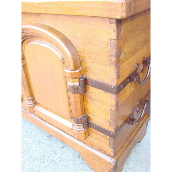 Image 1 of Vintage-Highboard aus Eichenholz, 1950