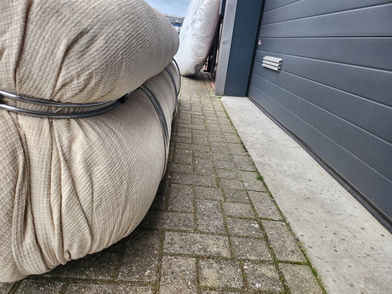 Image 1 of Cassina Soriana 4-sitziges sofa in Velvet beige von Afra & Tobia Scarpa