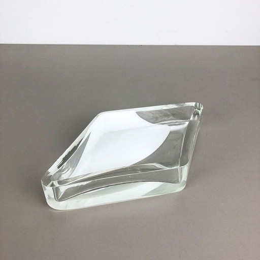 Große Schale aus Muranoglas Antonio da Ros Cenedese 1970er Jahre