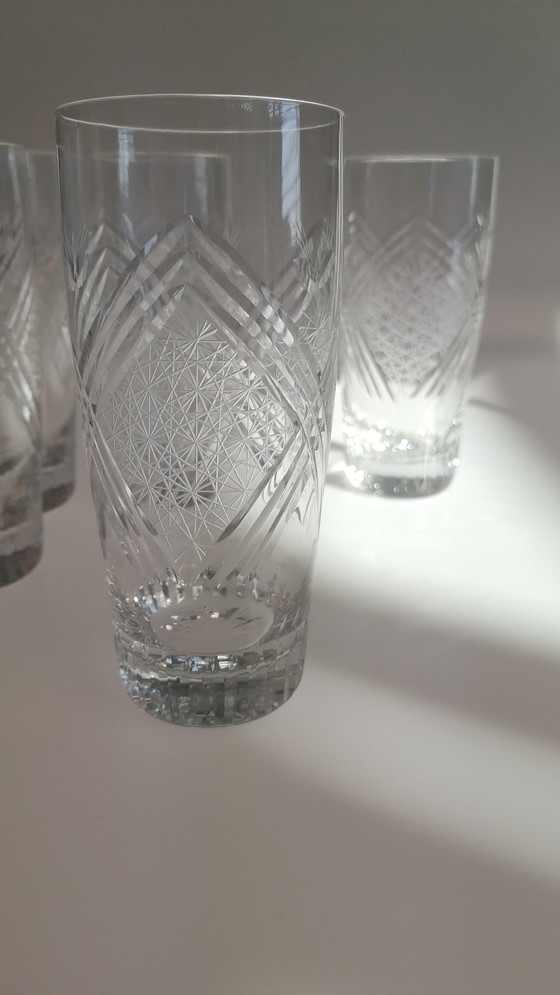 Image 1 of Set aus 6 Kristallgläsern