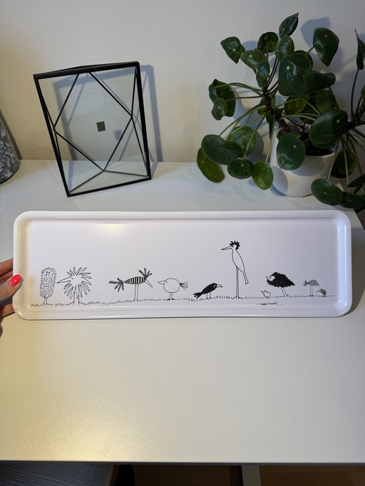 Ikea Tablett Önskedröm, Olle Eksell Design, Vögel 50Cm