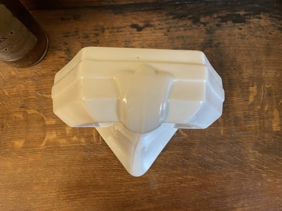 Image 1 of Art Deco Seifenschale Schwammschale Porzellan