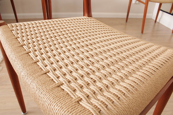 Image 1 of 4x Niels Otto Møller Esszimmerstühle