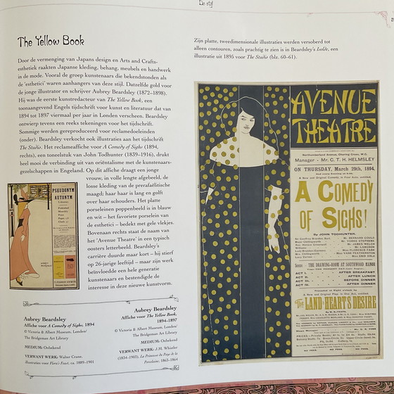 Image 1 of Art Nouveau Hardcover Niederländisch