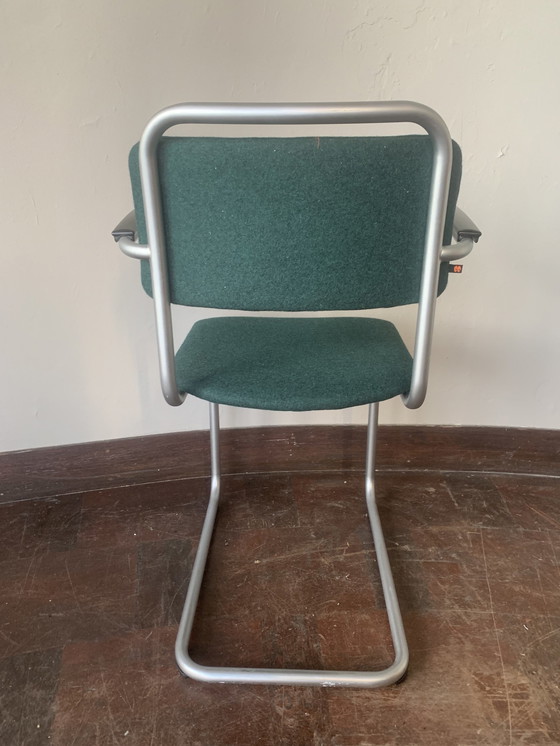 Image 1 of Gebt van der Stroom Niederländisches Originalmodell Gispen 201 Stuhl