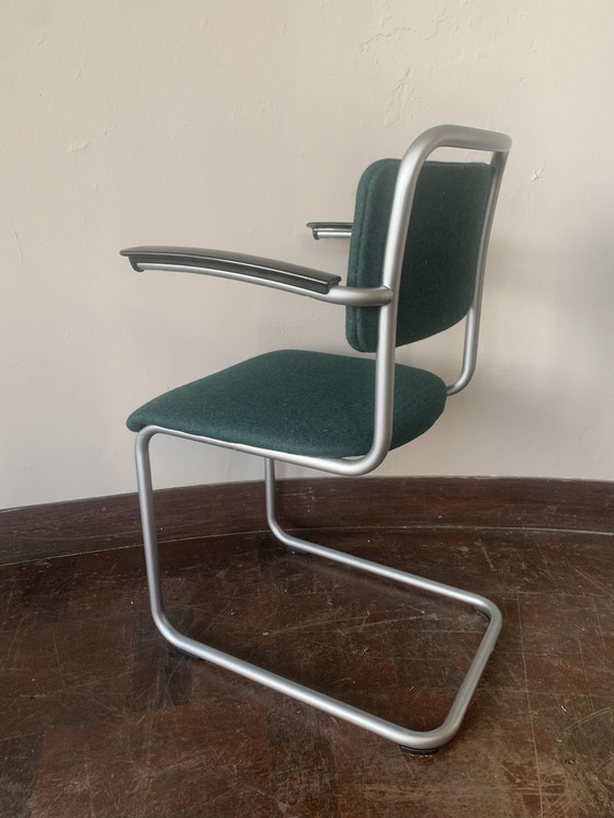 Image 1 of Gebt van der Stroom Niederländisches Originalmodell Gispen 201 Stuhl