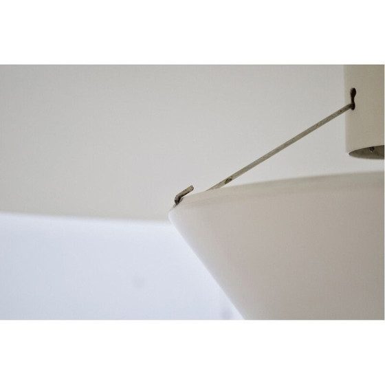 Image 1 of Vintage-Deckenleuchte mit Gegengewicht aus lackiertem Stahl von Florence Knoll für Knoll International, 1968