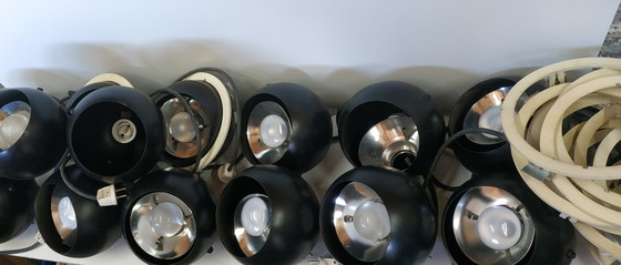 Image 1 of 18X Vintage Raak A-54 Deckenleuchten (1978)