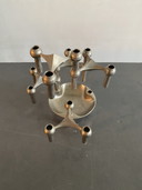 Modularer Kerzenhalter mit Schale von Caesar Stoffi für Fritz Nagel, Deutschland, 1960er Jahre