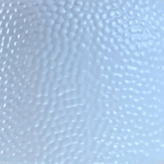 Image 1 of Vintage Space Age Kupfer und geformte Opaline Hängelampe, 1960S