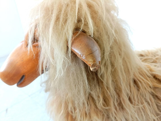 Image 1 of Vintage Lebensgroßes Schaf aus der Mitte des Jahrhunderts 1970er Jahre