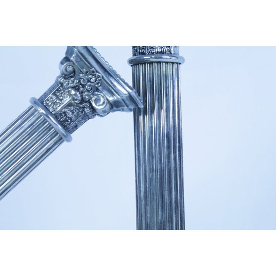 Image 1 of Paar Vintage-Kerzenhalter von Godinger Silver