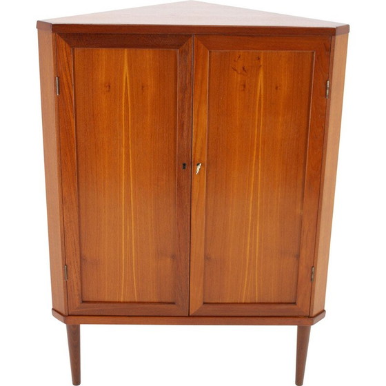 Image 1 of Alter Teak-Eckschrank, Dänemark 1960