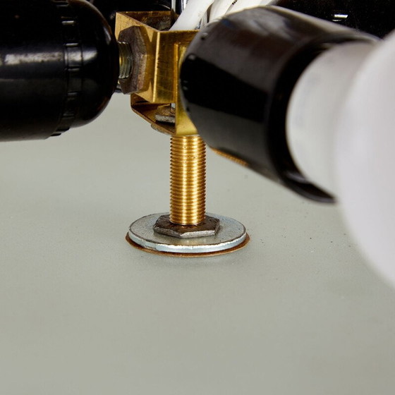 Image 1 of Klassische tellerförmige Glas-Hängeleuchte, 1970er Jahre