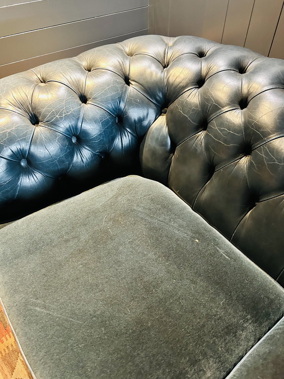 Image 1 of Chesterfield 2-Sitzer Sofa