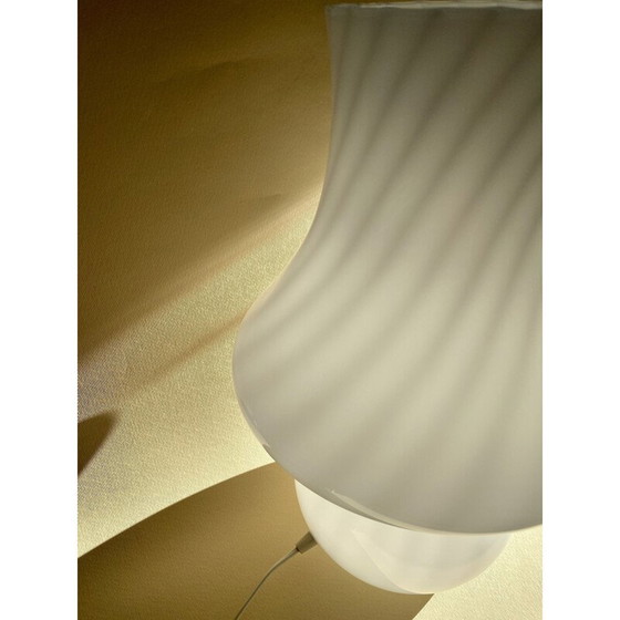 Image 1 of XXL-Lampe aus Muranoglas mit Wirbel, Italien 1970er