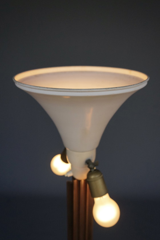 Image 1 of Französische Stehlampe aus Bronze. 1970s