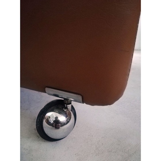 Image 1 of Italienischer Vintage-Ledersessel der Serie Springtime von Marco Zanuso für Arflex, 1960er Jahre