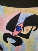 Marie-Jeanne van de Velde - Miro trifft Mondrian