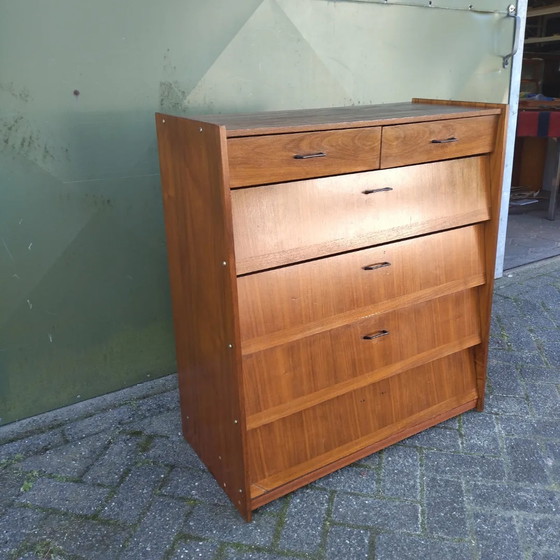 Image 1 of Schoenkastje Möbel aus der Mitte des Jahrhunderts.