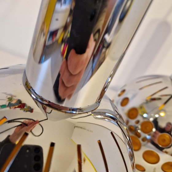 Image 1 of 1970er Set von 2 X Vintage Pendelleuchte Spaceage Pendelleuchten