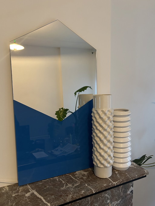 Keramik-Vasen _ 2er-Set _ Weiß