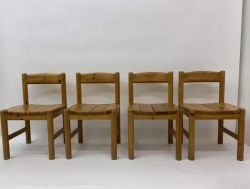 4x Vintage Esszimmerstühle