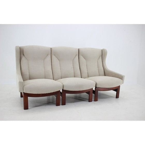 Image 1 of Modulares 3-Sitzer-Sofa für Ton, Tschechoslowakei 1970