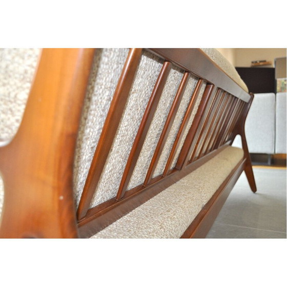 Image 1 of Vintage Wohnzimmerset von Arnne Vodder 1950 massiv Teakholz 3 Stück