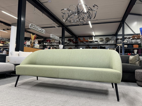 Image 1 of Brees neue Welt Remake 3-Sitzer Sofa grüner Stoff