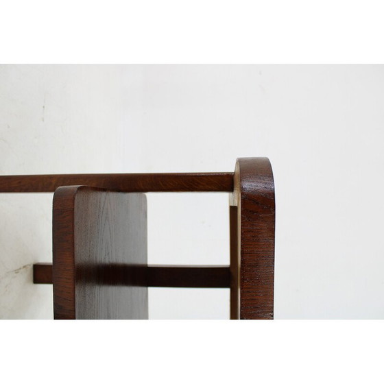 Image 1 of Vintage Art Deco Couchtisch, Tschechoslowakei 1940er Jahre