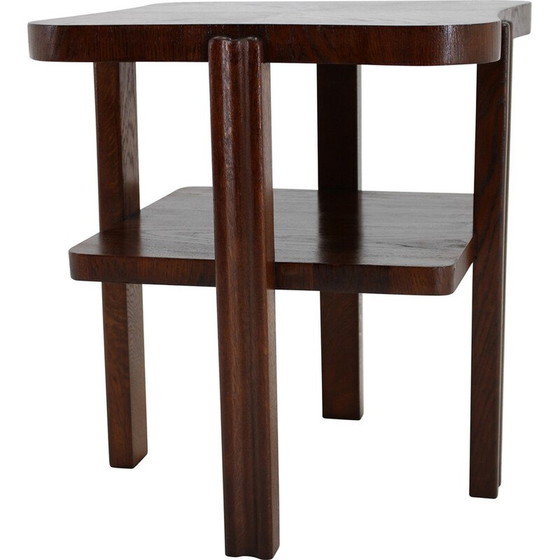 Image 1 of Vintage Art Deco Couchtisch, Tschechoslowakei 1940er Jahre