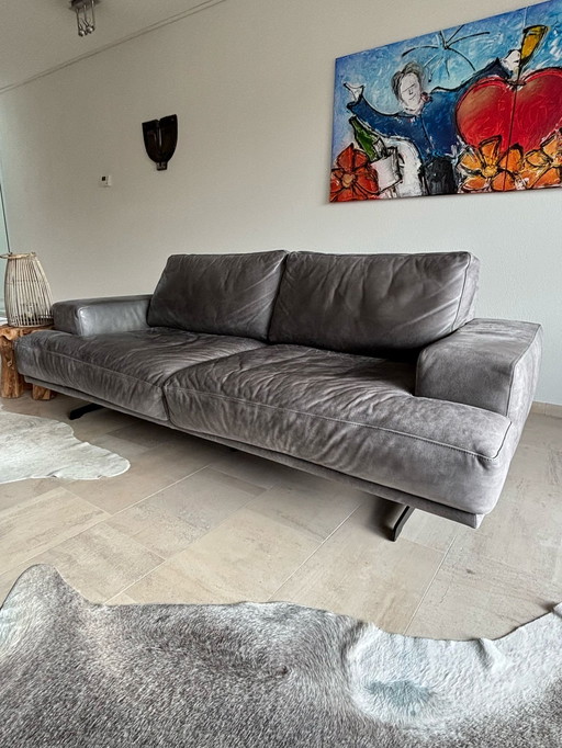 2,5-Sitzer-Sofa aus Leder