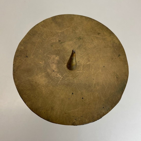 Image 1 of Vintage Dreibein-Kerzenhalter aus Messing, Deutschland 1970er