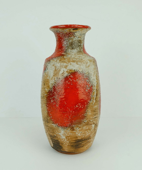 Image 1 of Carstens Tönnishof Vase Modell 7060-30 raue Glasur 1960er Jahre